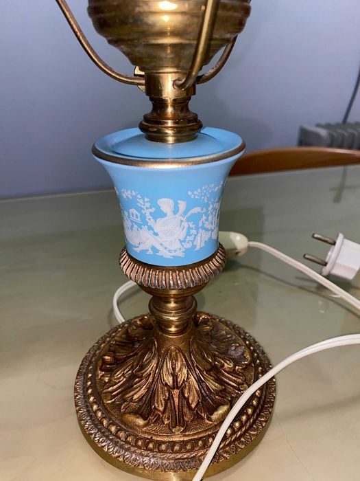 Candeeiro de mesa eletrico vintage