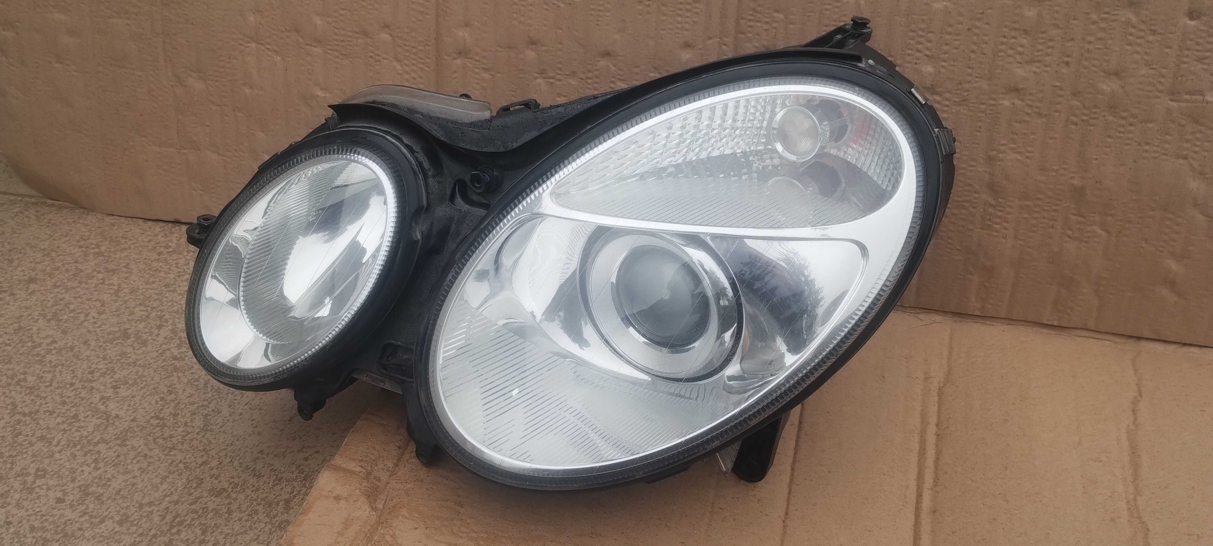 Lampa Przód Bi Xenon Skrętny Mercedes W211 E-Klasa 02-06r Europa Kompl