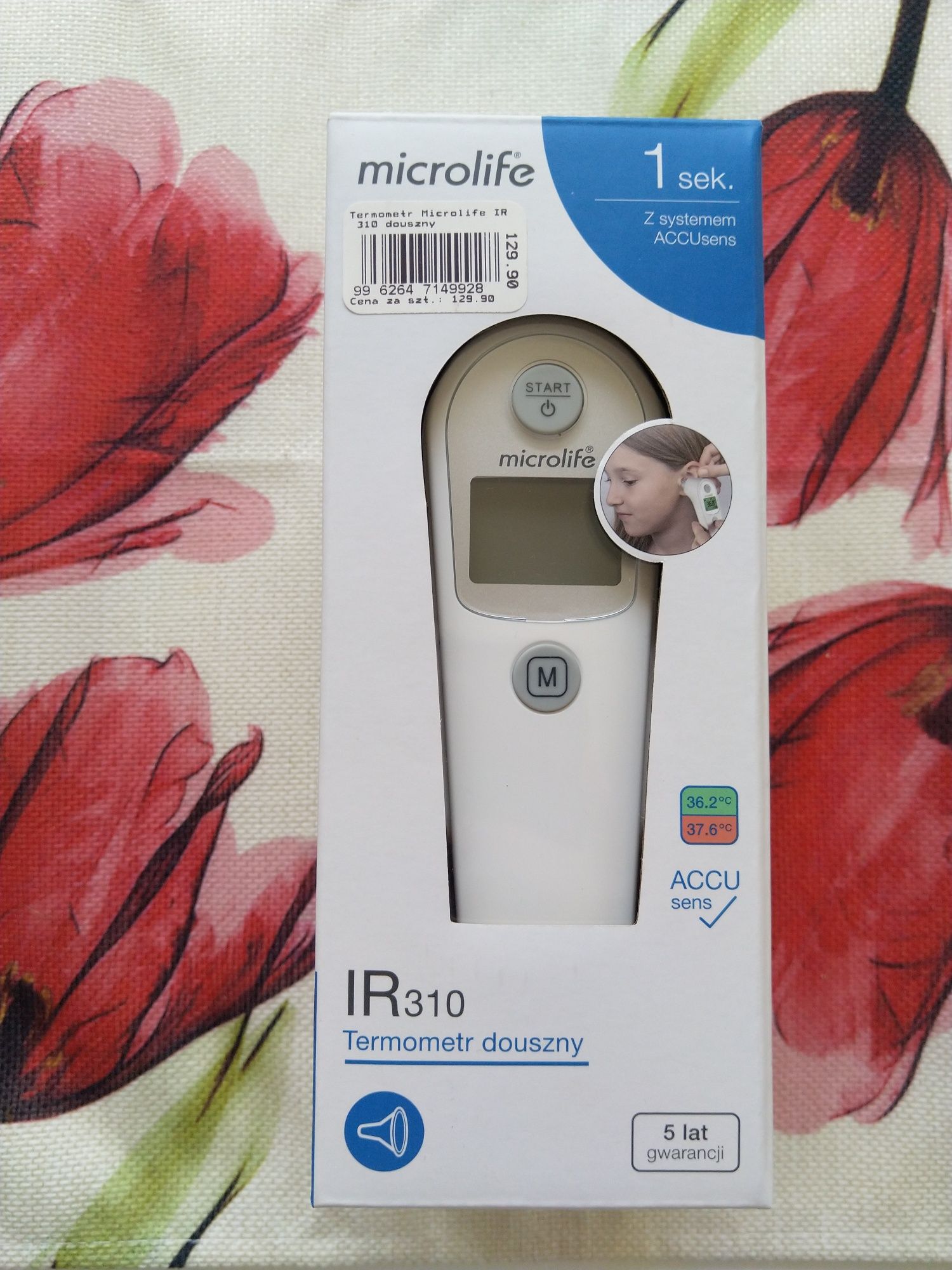 Termometr douszny Microlife IR 310