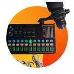 V10XPro mobilny mikser cyfrowy mixer audio z Bluetooth kartą dźwiękową