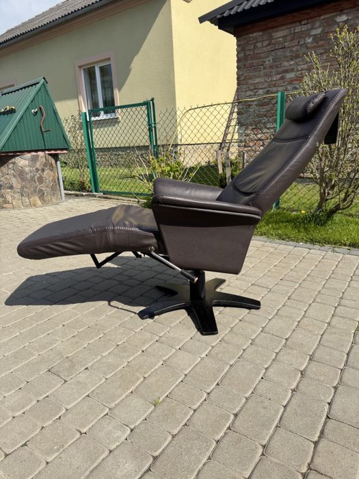 Крісло реклайнер шкіряне (00100)крісло релакс крісло для відпочинку