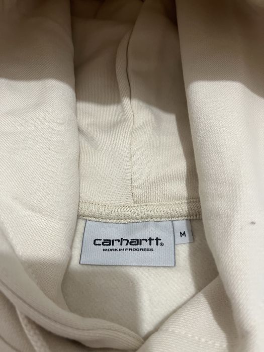 Sweat Carhartt Branca e Preta de Algodao Tamanho M