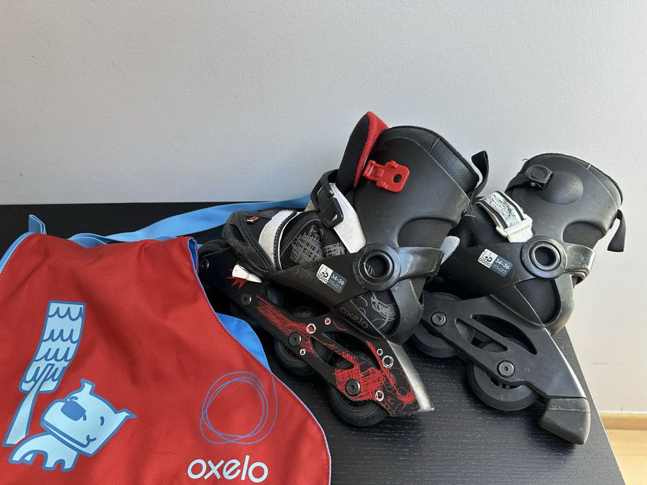 Patins em Linha -34-36 ajustável