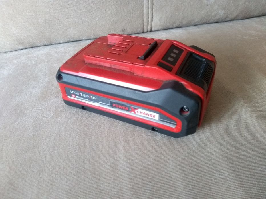 Bateria Einhell 3Ah 18V, uszkodzona.