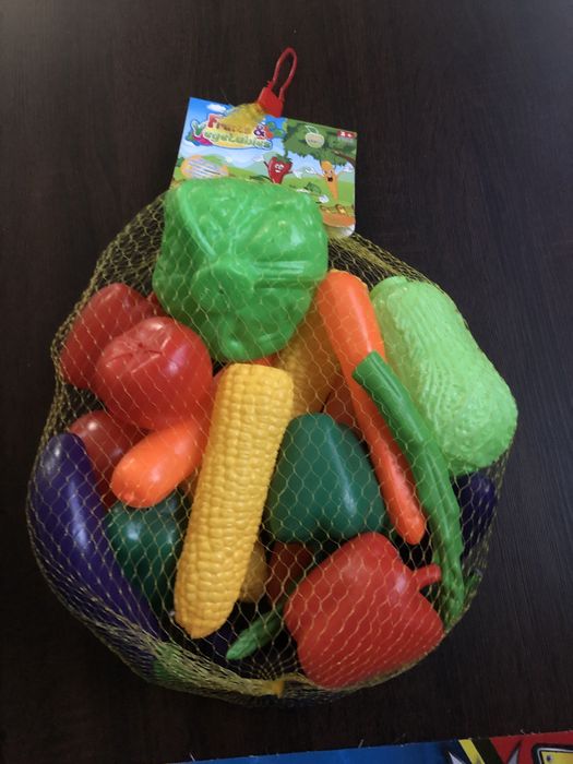 Zestaw zabawkowych warzyw dla dzieci 48tknz