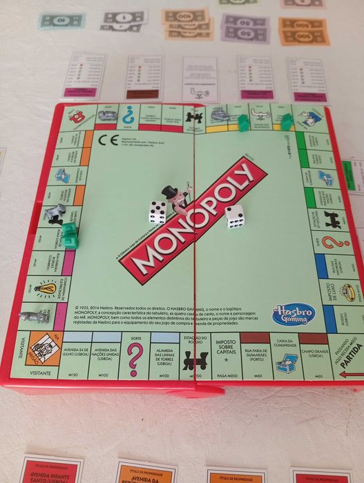 Mini Monopoly como novo