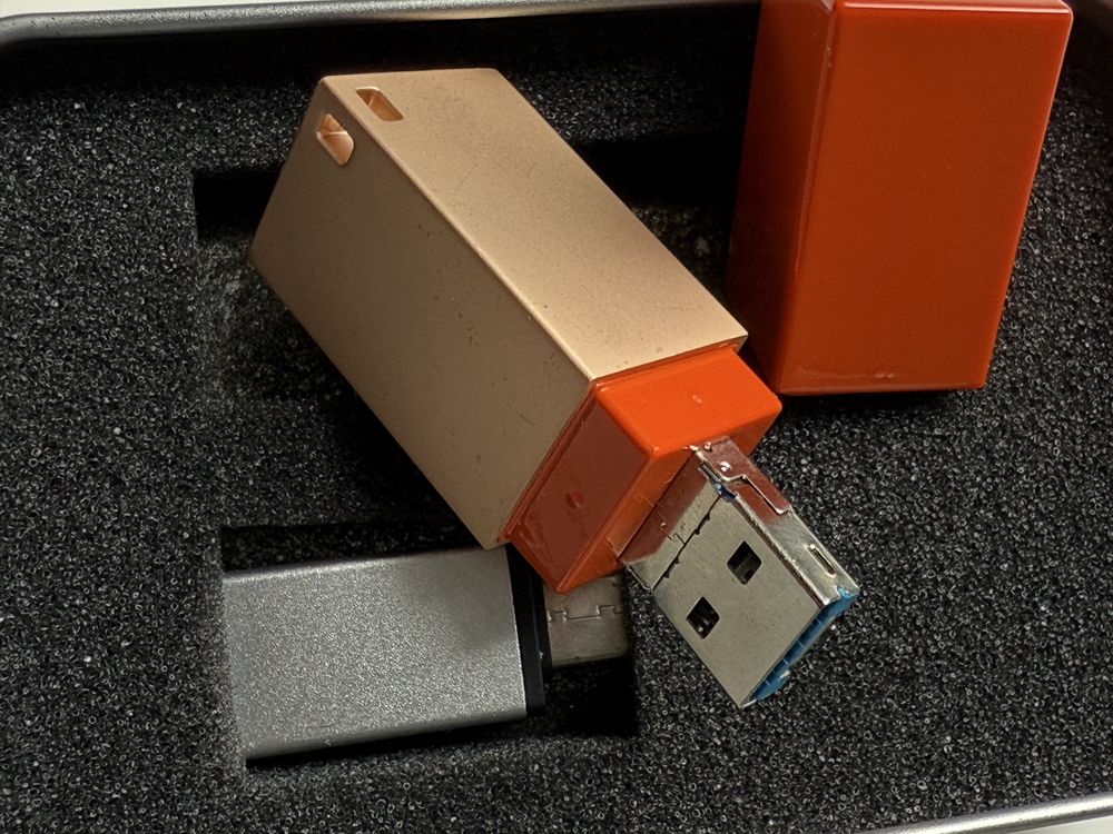 Pendrive 3w1 OARFEE 256GB USB Typ C Lightning i USB A