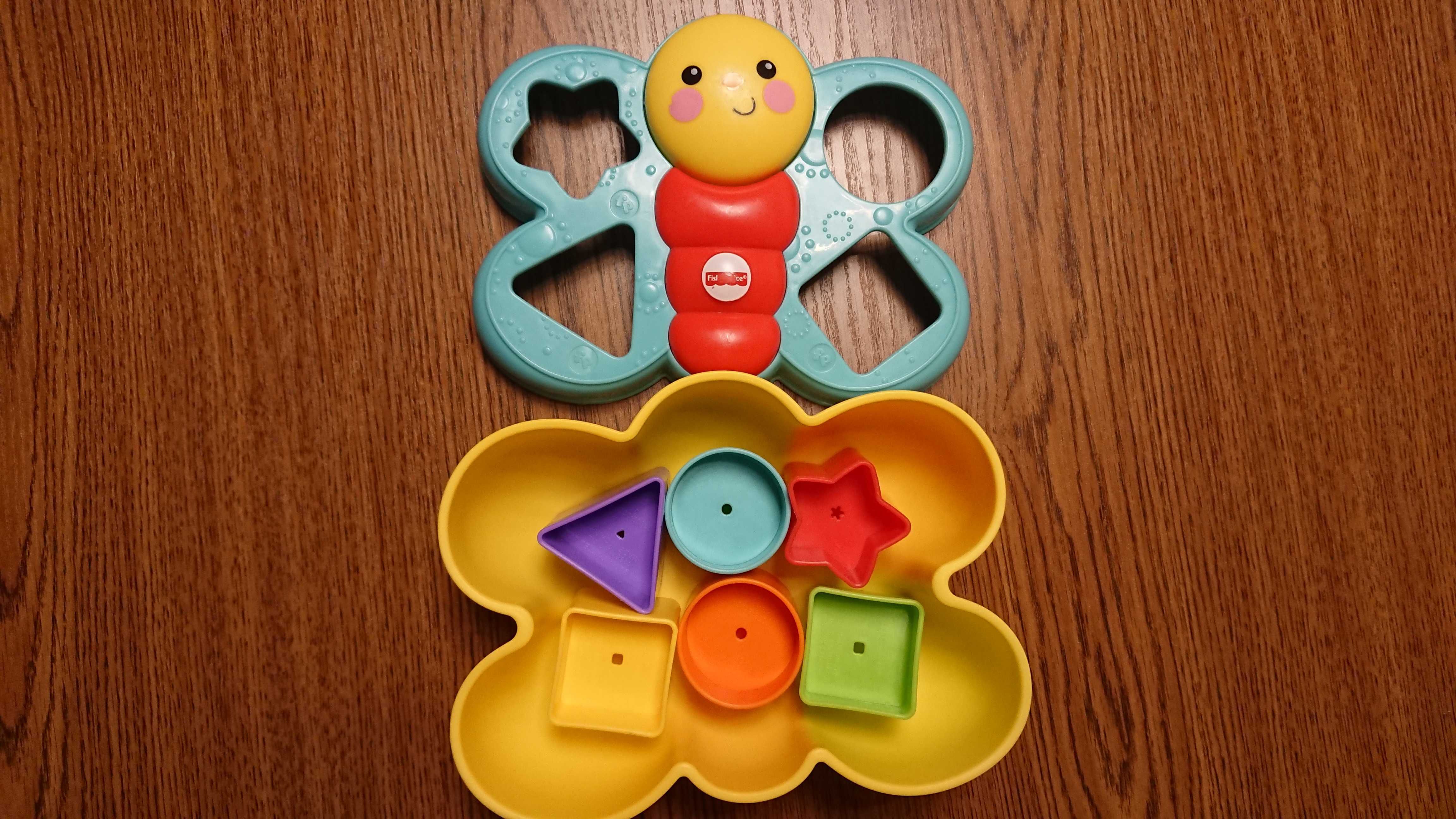 Sorter Fisher Price motylek, zabawka edukacyjna