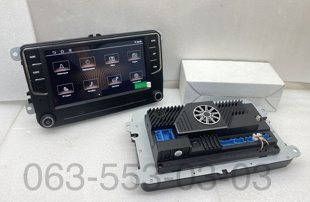 Volkswagen магнитола (как RCD RNS) Мощная 4/64Gb CarPlay DSP Качество!