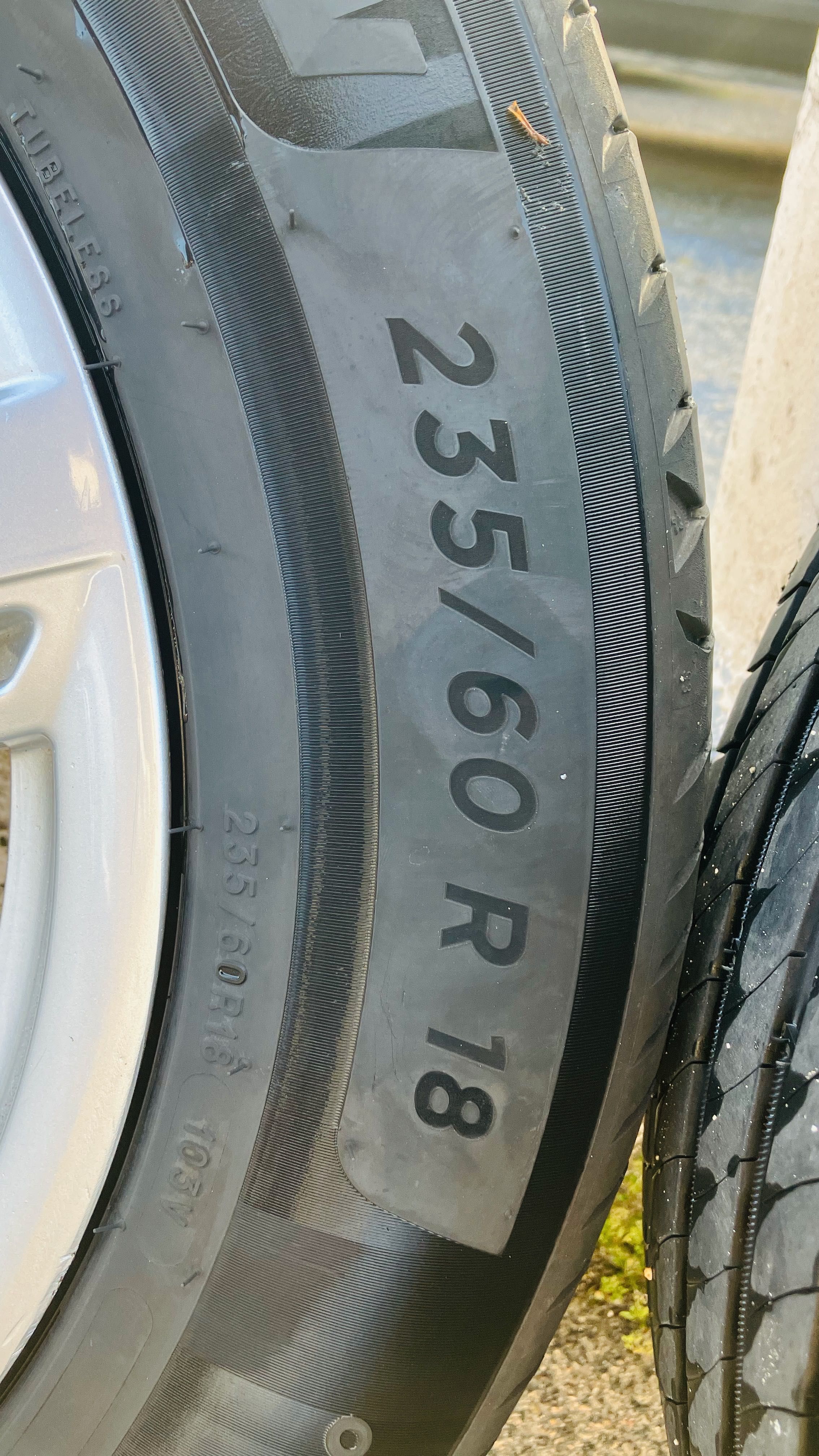 Jantes Audi R 18 + Pneus Michelin Primacy 4 (novos)  5x112
