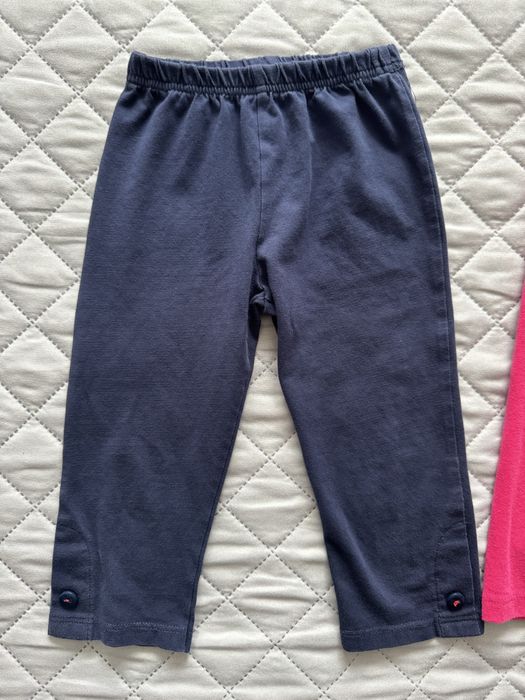 Legginsy (2 szt.) długość 3/4, r.98