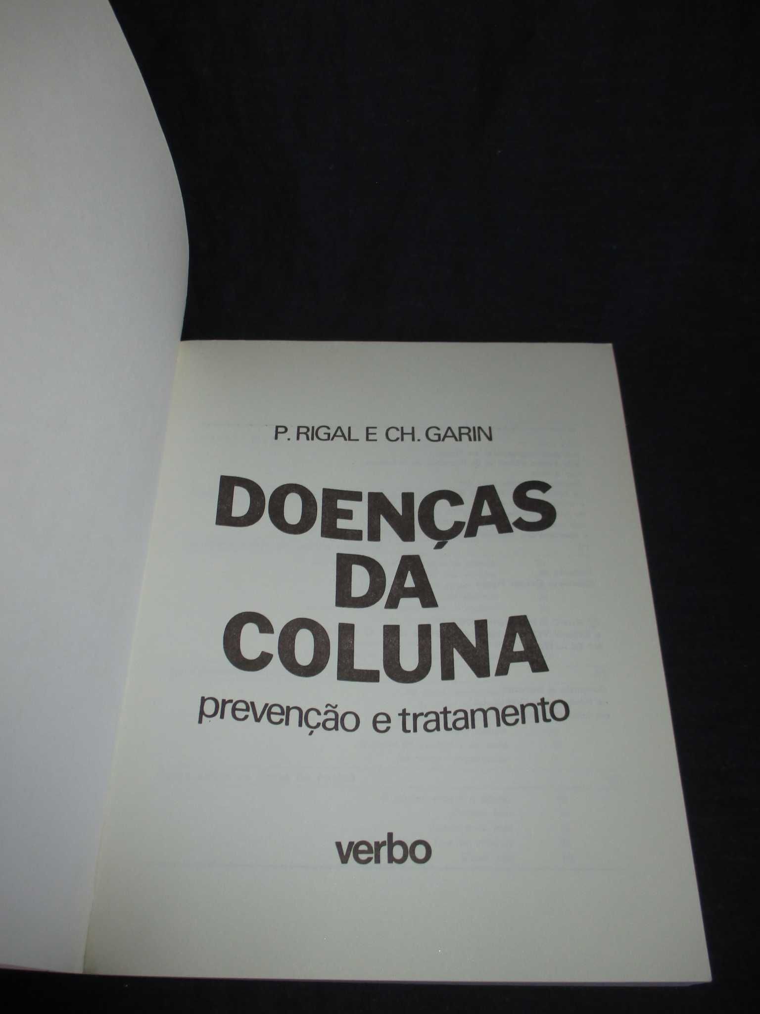 Livro Doenças da Coluna Prevenção e tratamento P. Rigal e CH. Garin