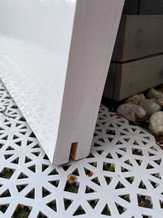 skrzydło okleinowe drzwi przesuwnych Eclisse - 70x200 - biały mat