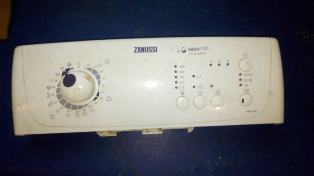 Пластик панель пральної машини Zanussi