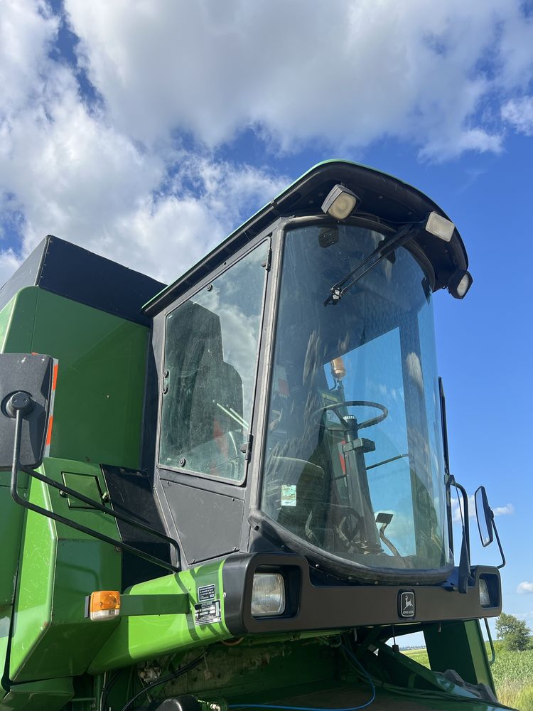 Свіжопривезений комбайн John Deere 1177 жатка шумахер