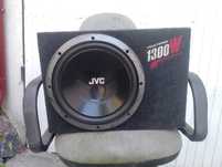 JVC 1300W subwoofer+ wzmacniacz