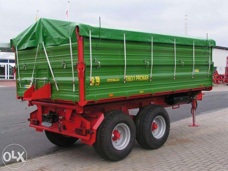 Przyczepa burtowa tandem PRONAR T663/1 10 ton / 11,8 m³ DUŻY RABAT