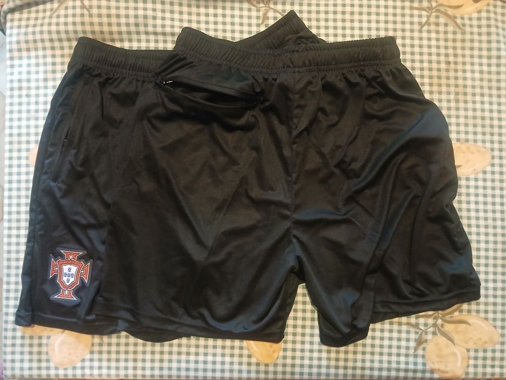 Calções árbitro M lacatoni com fechos de correr