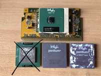 Ретро процессоры Intel pentium socket 7 , 370
