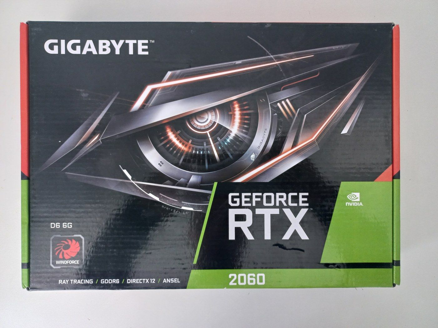 Gigabyte RTX 2060 6GB D6 Karta graficzna