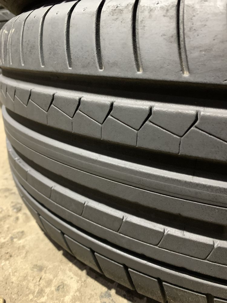 Пара шин б/у лето 255/45 19 Dunlop sport maxx GT