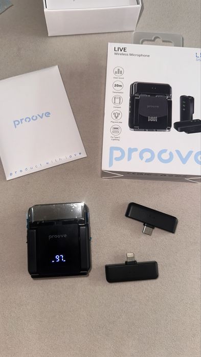 Мікрофон петличка Proove новий!