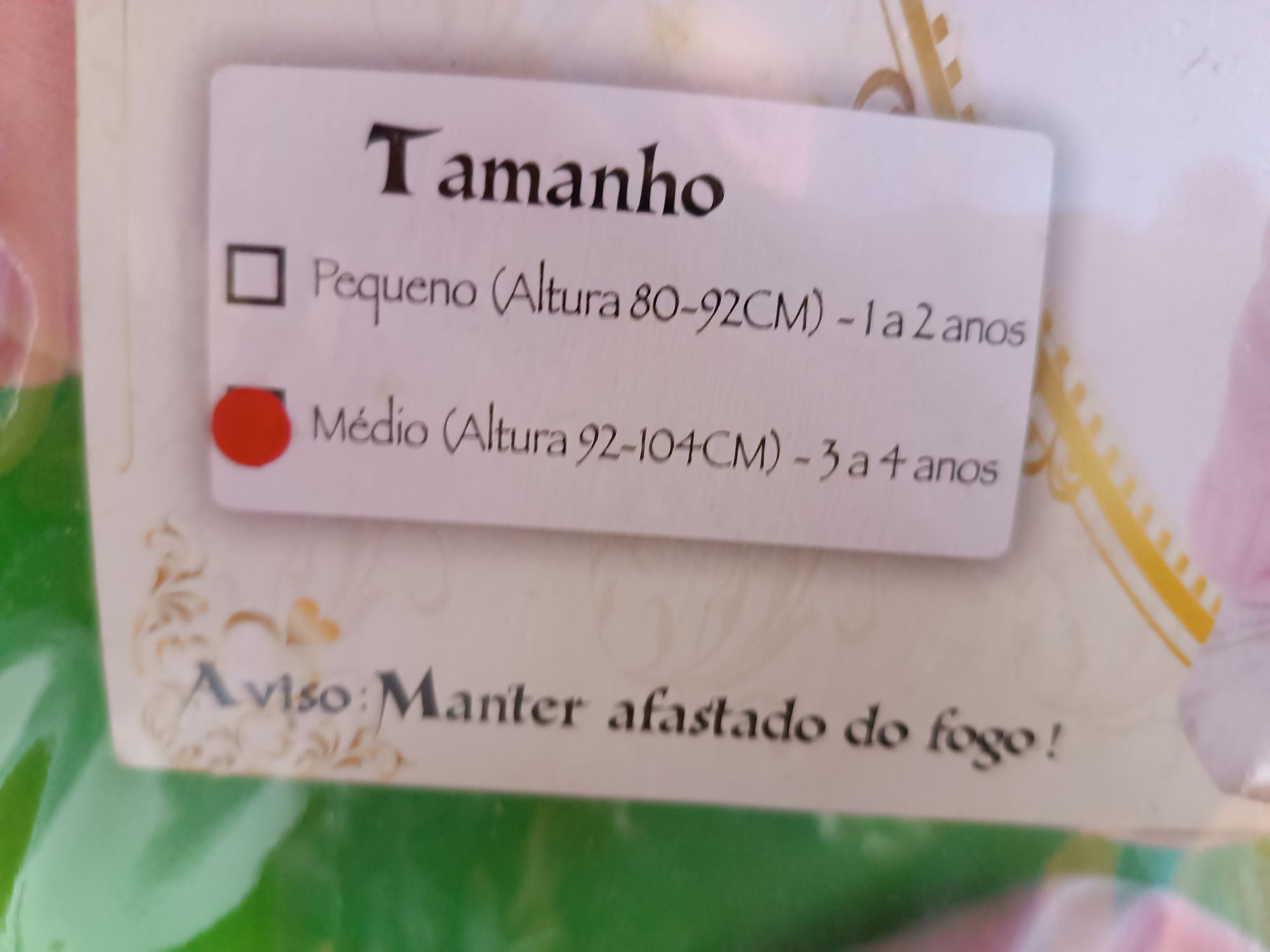 Fantasia de bebê coelhinho