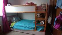 Cama beliche usada
