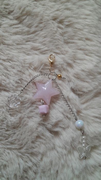 Breloczek gwiazdka DIY :)