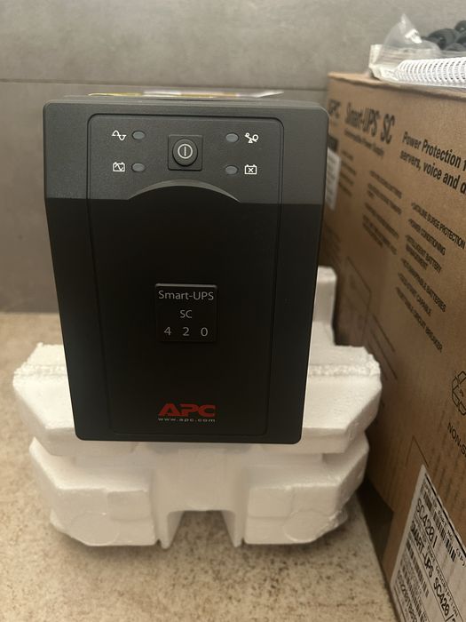 Джерело безперебійного живлення APC Smart-UPS SC 420VA (SC420I)