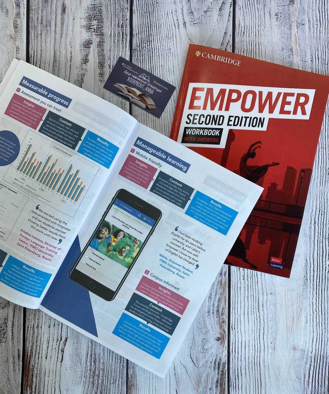 Empower 2nd edition A1, A2, B1, B1+