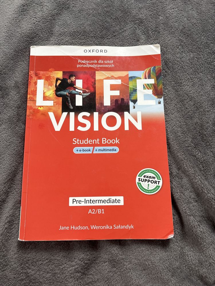 Life vision a2/b1, Pre-Intermediate, oxford (zakres podsrawowy)