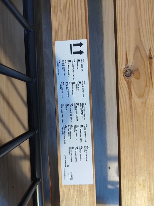 rama łóżka Ikea 90x200