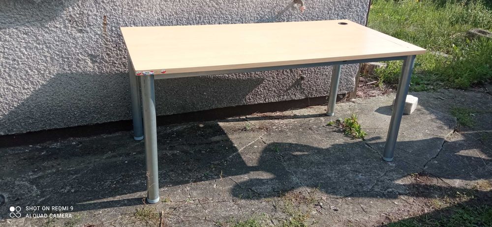 Duży stół biurowy warsztatowy ogrodowy garażowy magazynowy 80x160
