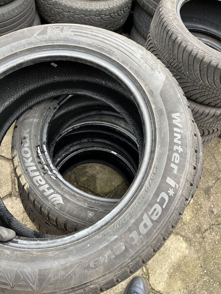 Opony zimowe 235/55 R18 100H Hankook Winter i’cept evo KOMPLET