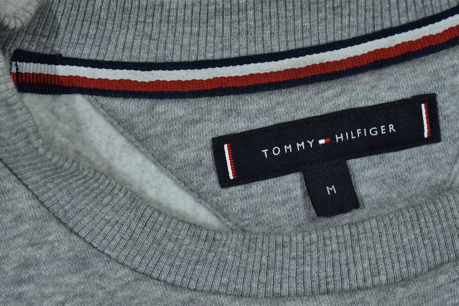 TOMMY HILFIGER Logowana Bluza Męska Premium / M