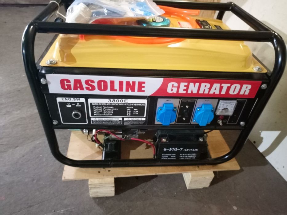 Генератор газ-бензин3кВт