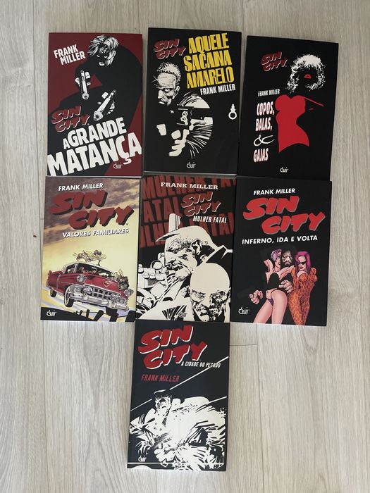 Coleção completa BD: Sincity, Hellboy, Armazem Central, Barelli
