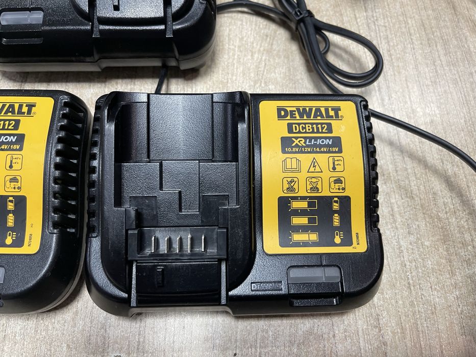 Dewalt DCB112, Dewalt DCB115 / зарядні пристрої Девольт 18V