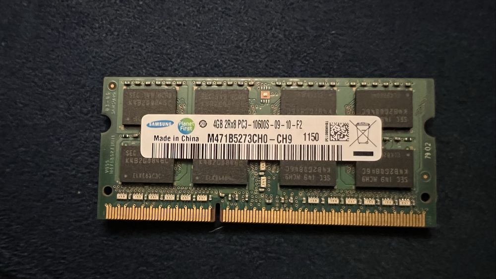 Pamięć RAM Samsung 4GB DDR3 PC3-10600S