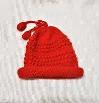 Відмінна червона шапка вовна тепла в'язана осінь/зима жіноча