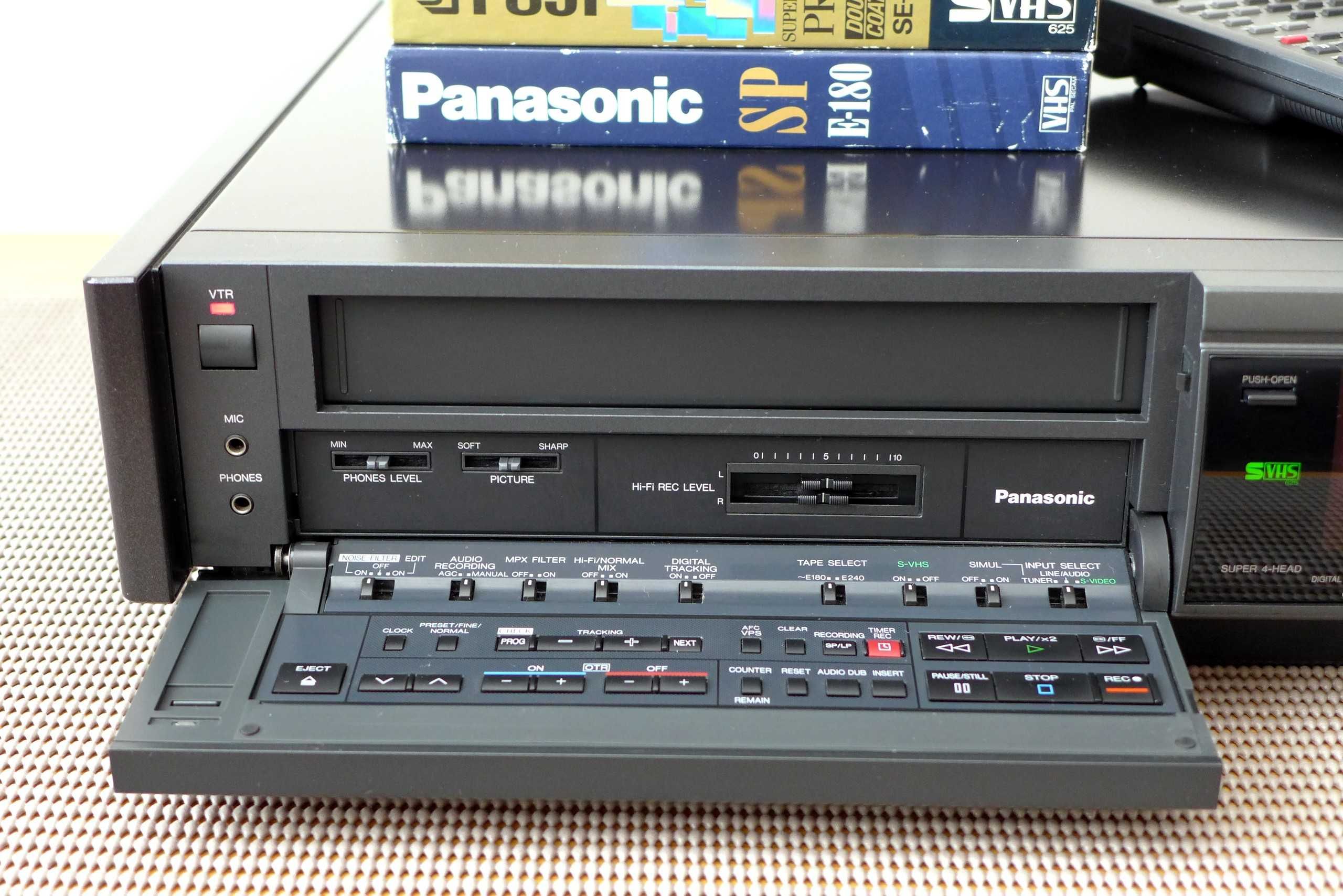 Magnetowid S-VHS Panasonic NV-FS100 kolekcjonerski, High-End