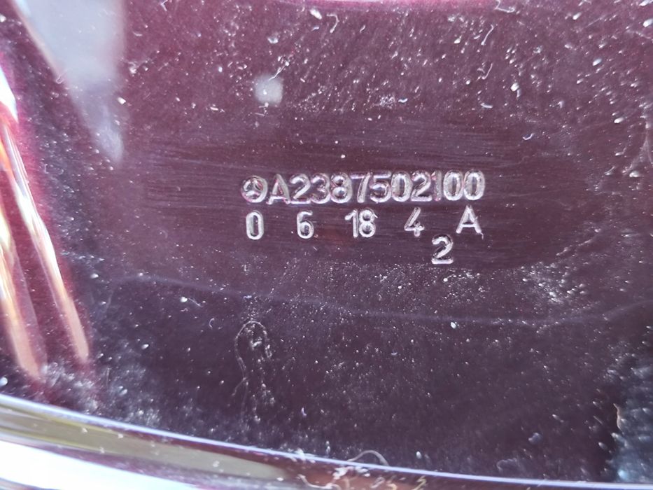 Pokrywa Klapa Dachu Mercedes C Klasa W205 A2057501475 Cabrio wysyłka