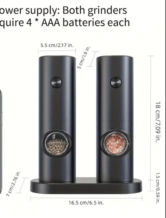 ‼️New‼️Набор электрических мельниц для специй ‼️New‼️