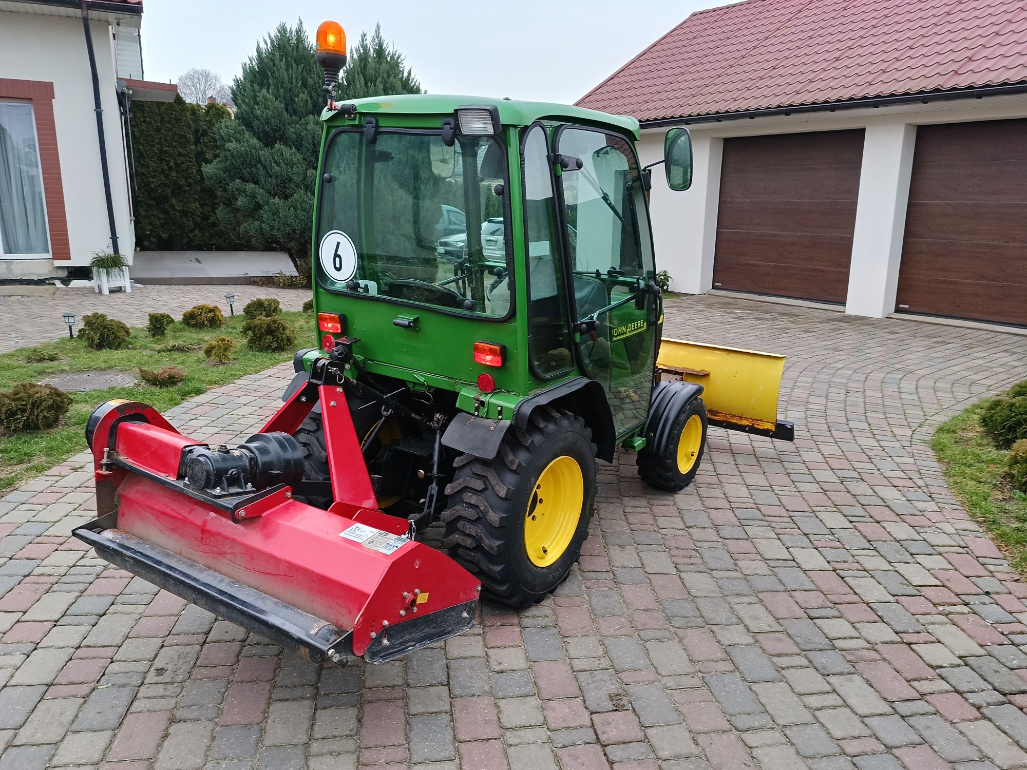 Ciągnik traktor traktorek komunalny John Deere 4100  745 godzin !!!