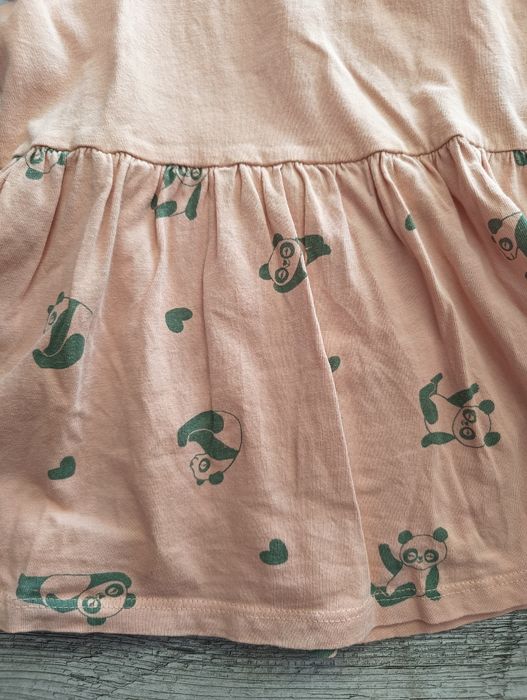 Sukienka 116 w pandy