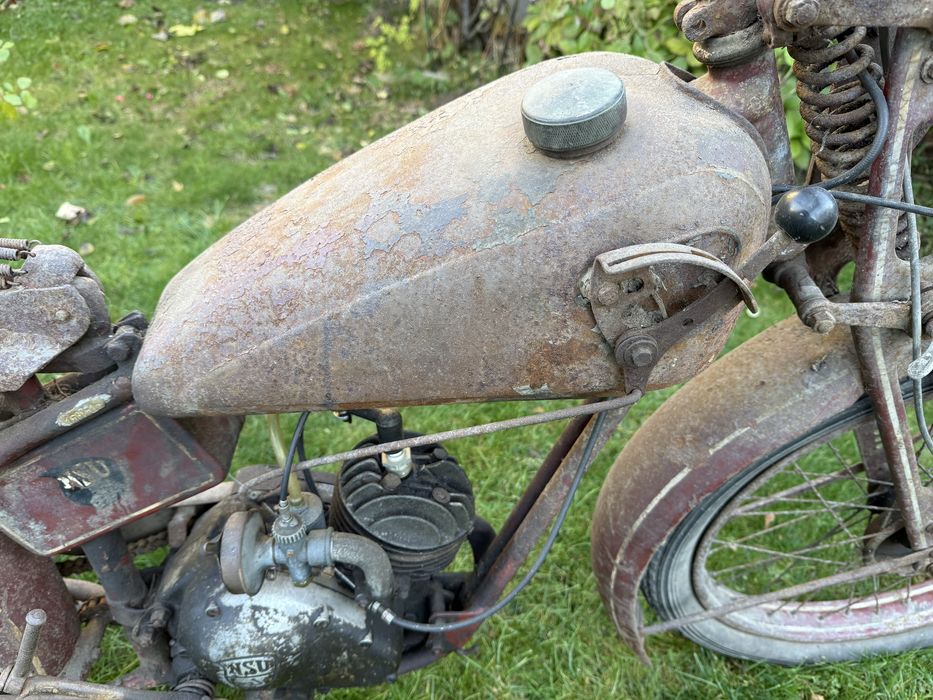 Nsu quick 98 pony 100 oryginalna ksiazka pojazdu mechanicznego