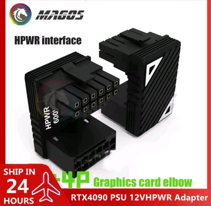 Адаптер 180° 12vhpwr