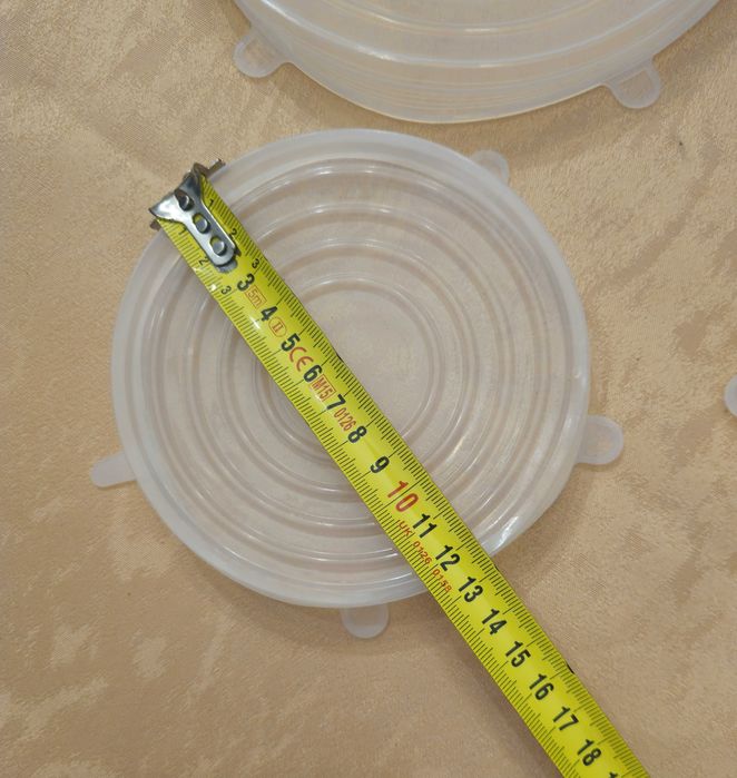 Tampas silicone para alimentos