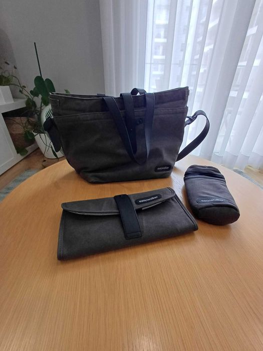Mala de bebé Easywalker com acessórios (novo, não usado)